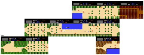 Map of Day 19's journey