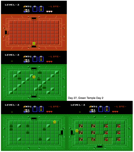 Day 27, Day two in the temple. 