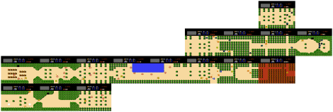 Dead end in a fifth market when looking for a route to the fourth away from the shore. 