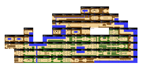 Territories visited from my first awakening through day 62.