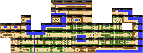Territories visited from my first awakening through day 55.