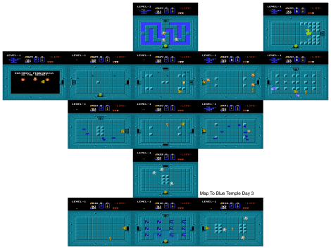 What I know of the Blue Temple after dwelling in her chambers for 3 days.