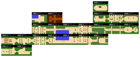 Map of territory covered Day 65