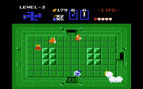 Attempt kill the darknuts with bombs. 