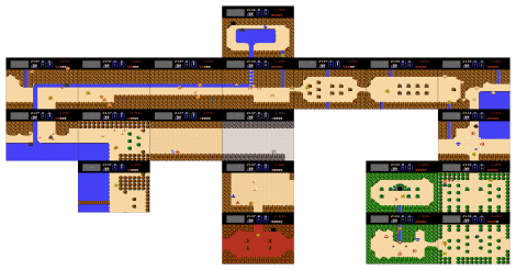 From Leaving the Moon Temple to recovering the white sword. 