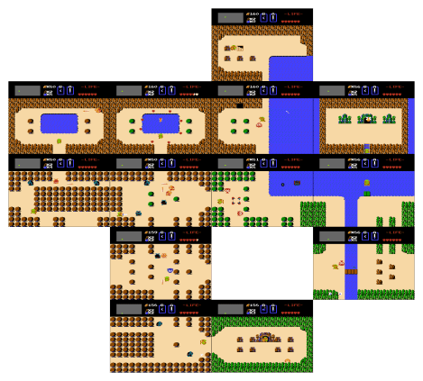 All the travels I made this morning until I hit a new labyrinth quite by accident. 